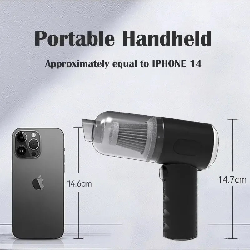 Mini Wireless Car Vacuum Cleaner